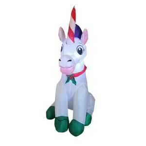Christmas Magic Unicorn inflateable